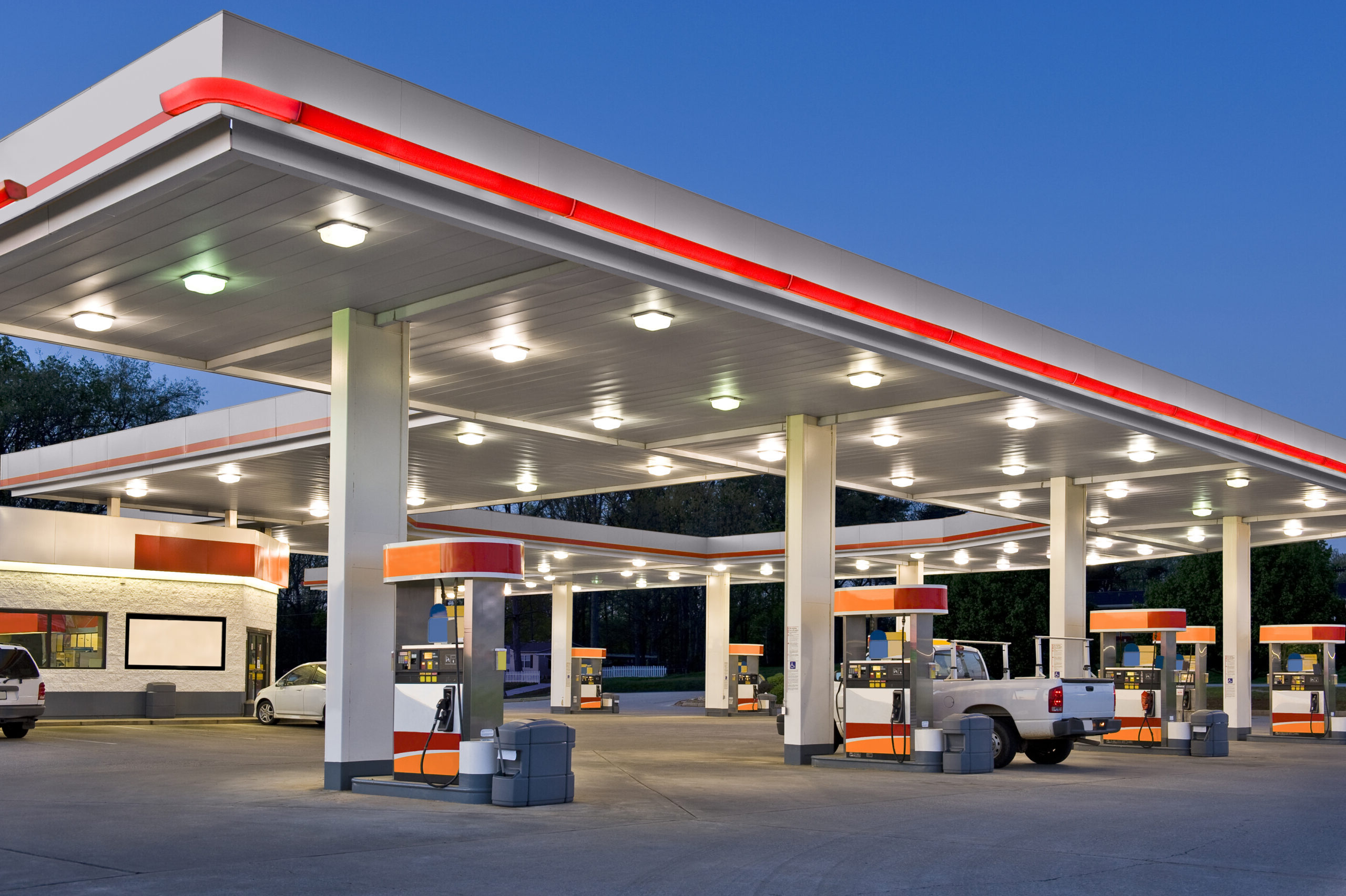 fuel station